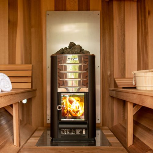 Wood Burning Harvia Heater