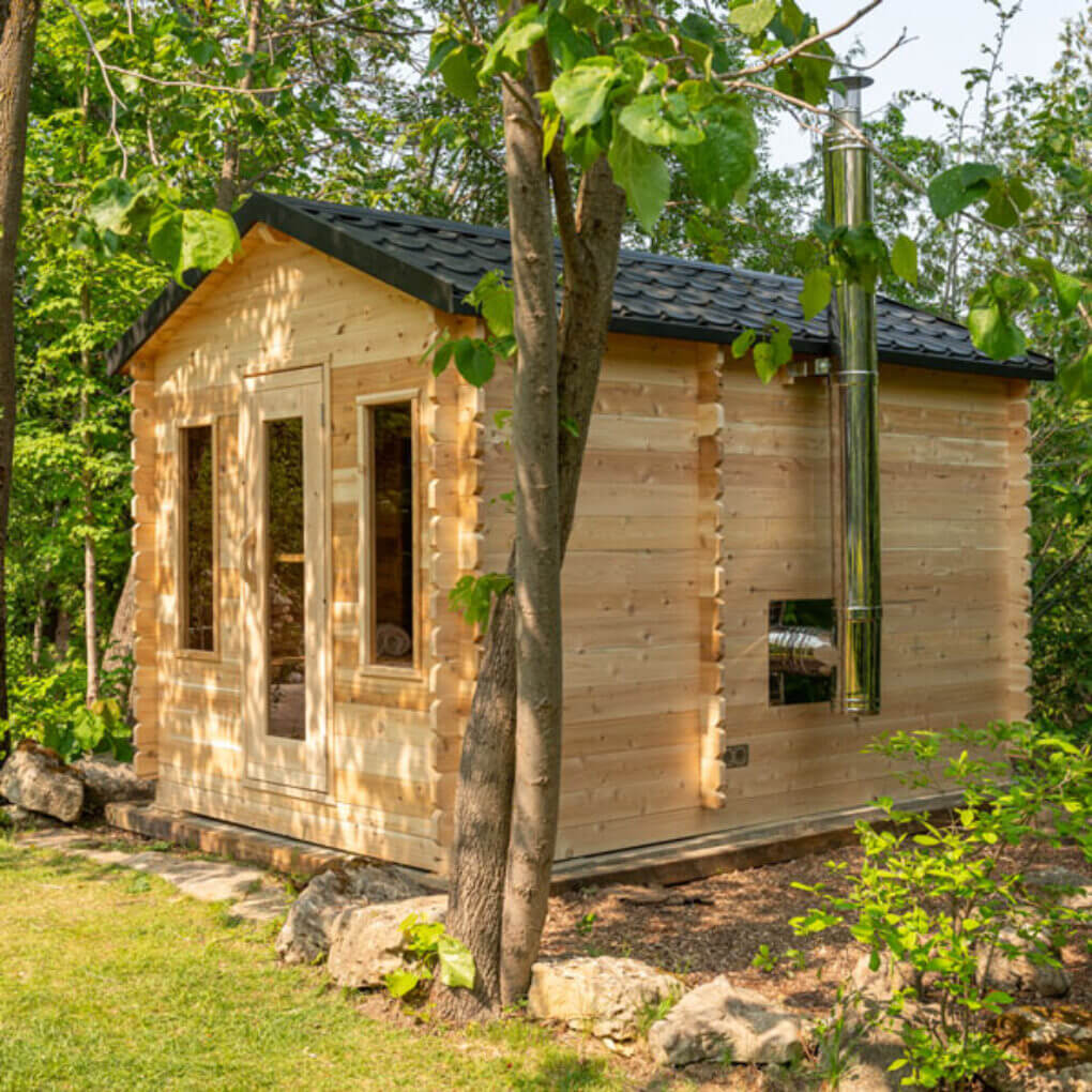 Georgian Cabin Sauna with Changeroom